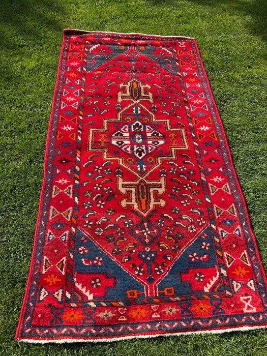 Dywan Perski Vintage Ręcznie Tkany Iran Hamadan 208x107 galeria 6 tys