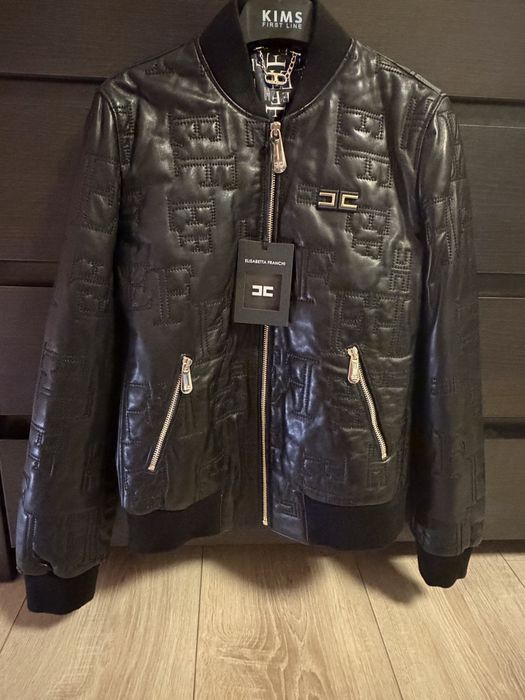 Куртка шкіряна Elisabetta Franchi