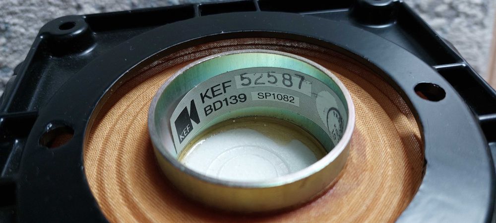 KEF BD139 głośniki, membrany pasywne, niskotonowe 2 szt. bdb.