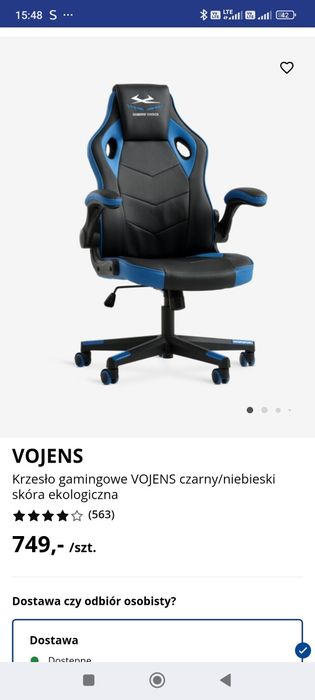 Krzesło gamingowe