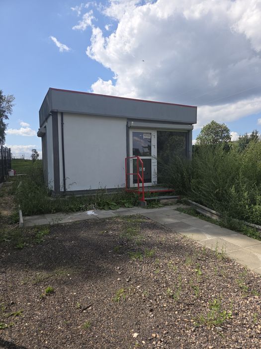 Działka plac 4,5 ar parking  utwardzony kontener Biuro 15m2 + Magazyn Kraków -Swoszowice