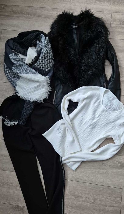 Ogromna paka damskich ubrań 300 sztuk w rozm XS/S