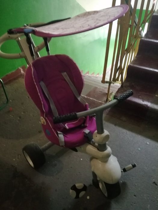 Трехколесный велосипед Smart Trike Recliner Stroller
