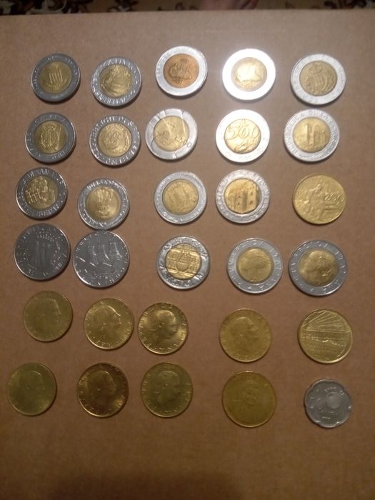 Монети Сан-Марино, Італії, Ватикану,  Екваторіальної Гвінеї, Великої Б