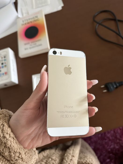 Iphone 5s dourado 16gb