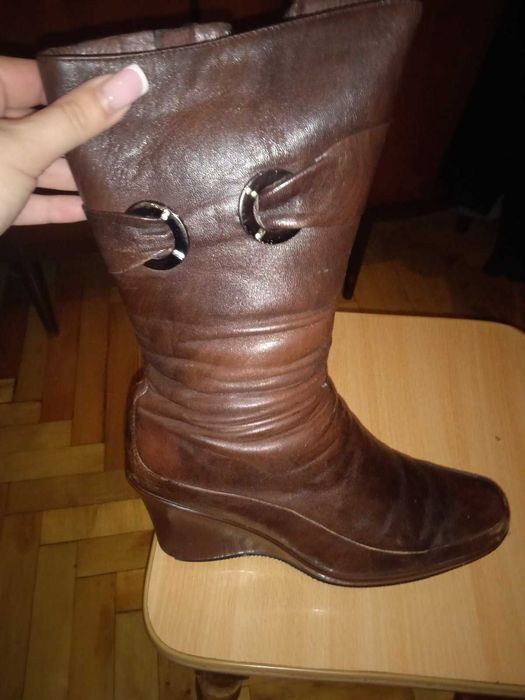 Чоботи жіночі зимові на овечці