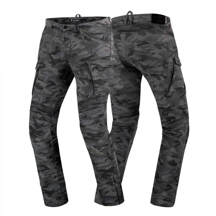 Spodnie motocyklowe SHIMA GIRO khaki lub czarne LUB MORO
