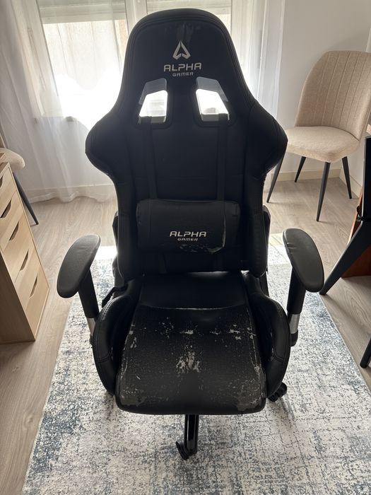 Cadeira Gaming Alpha Gamer Vega Preta