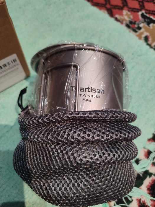 Титанова кружка 750 мл