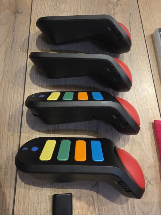 Buzz Buzzery Brzęczki Bezprzewodowe Playstation 3 PS3 Komplet