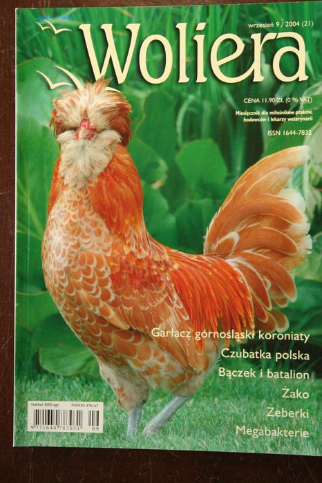 Woliera pismo, miesięcznik