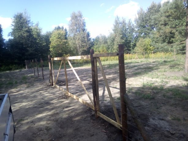 Ogrodzenia  z montażemod 35złmb