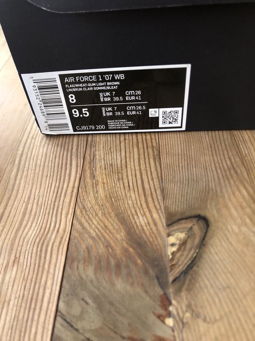 Air force 1 Flax/Wheat-Gum Light Brown