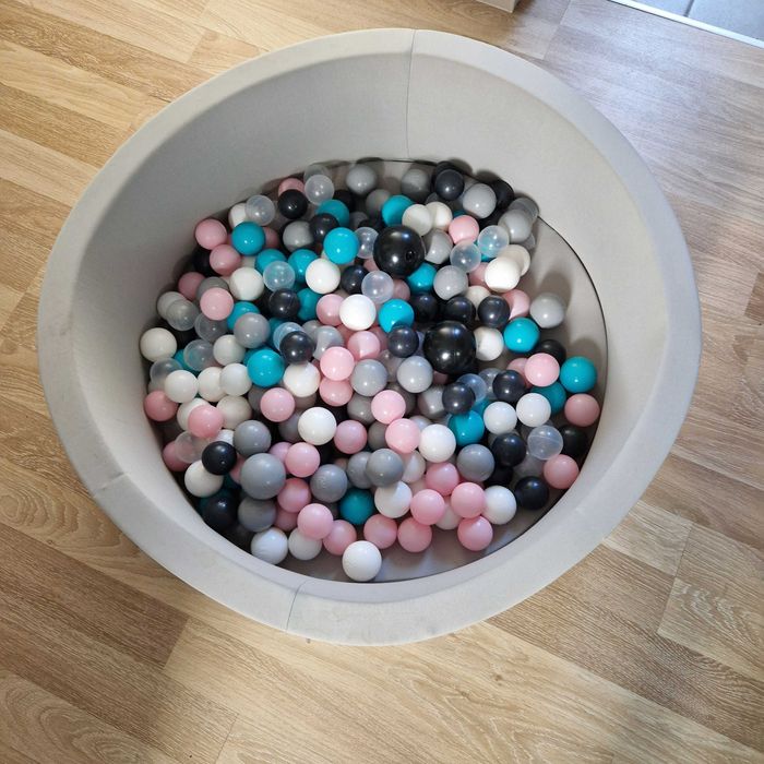 Basen z Kulkami dla dzieci/suchy basen okragly z kolorowymi kulkami