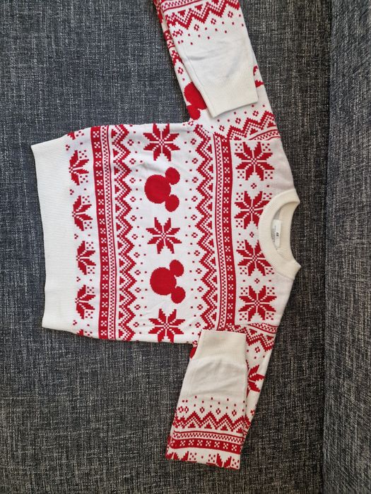 Sweterek świąteczny H&M, r 158/164