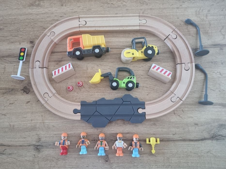 Playtive kolejka plac budowy