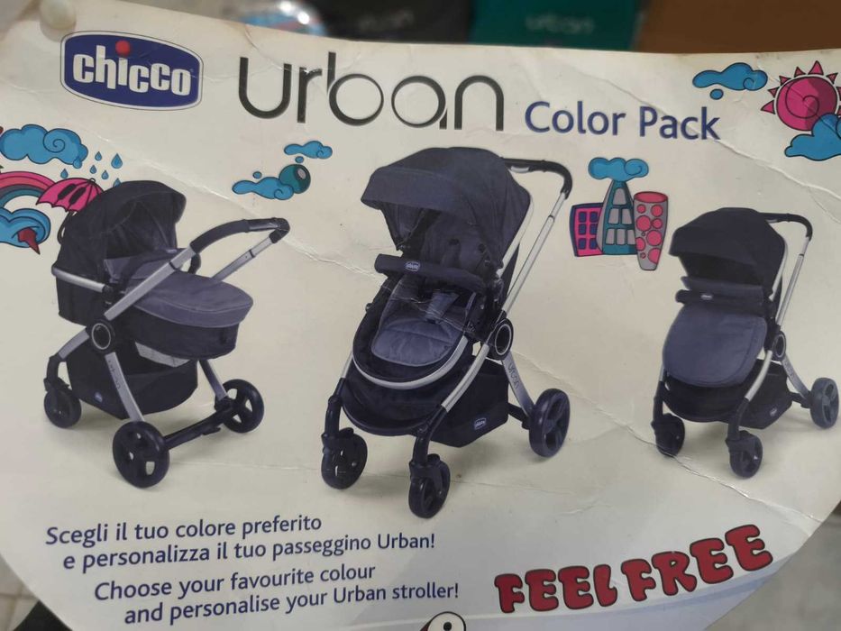 Carrinho de bebê Chicco Trio Urban