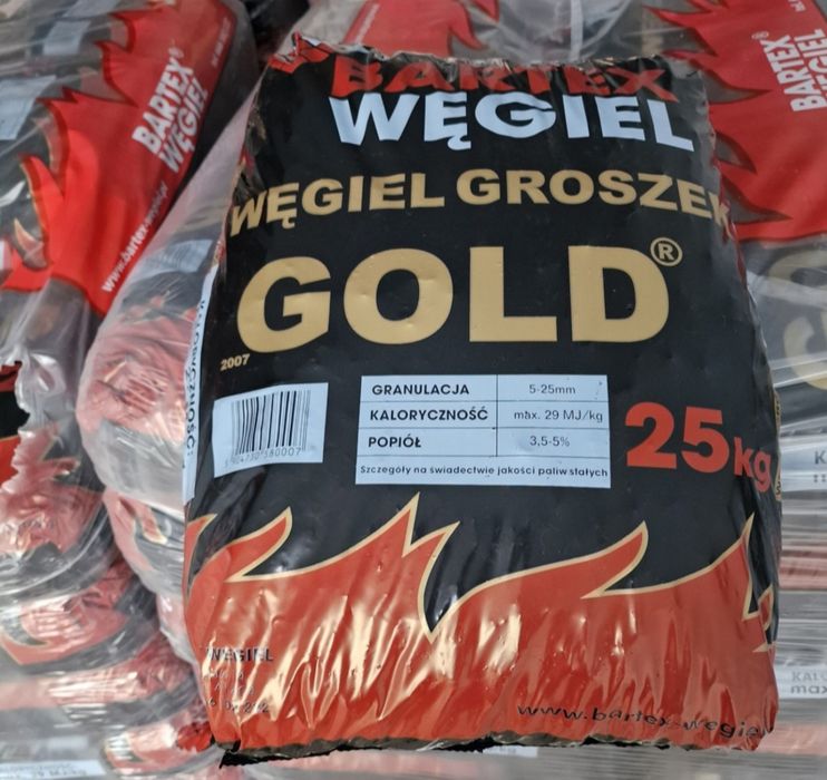 Węgiel Groszek Bartex Gold 29MJ NAJTANIEJ