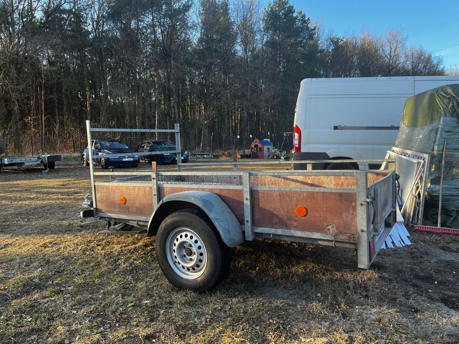 Przyczepka samochodowa DMC 1300kg Zarejestrowana w PL.