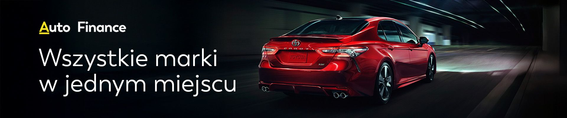 Auto Finance top banner