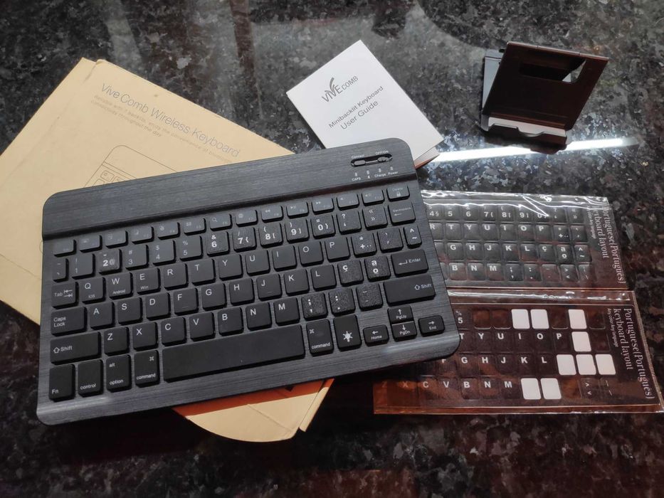 Teclado wireless para telemóvel