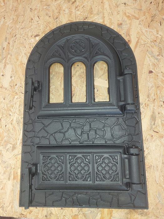 Дверка чавунна спарена(микулин)арочна