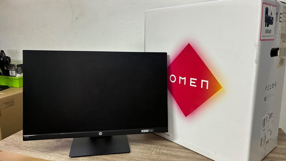 PC Gaming HP OMEN 25L - Nvidia 3060Ti - 48GB RAM + Monitor HP 24x 144Hz