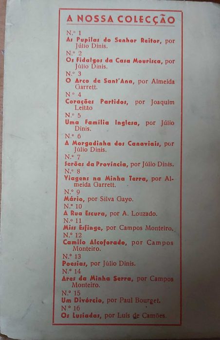 Júlio Dinis - Uma Família Inglesa Ed. 1959 Editora Figueirinhas