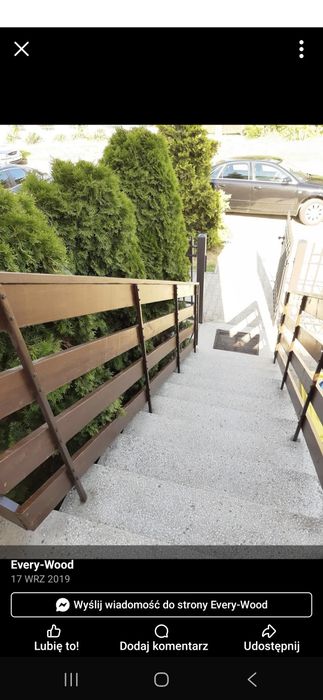 Balustrady drewniane