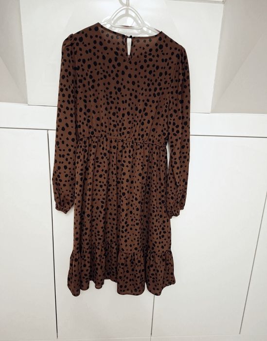 Sukienka brązowa