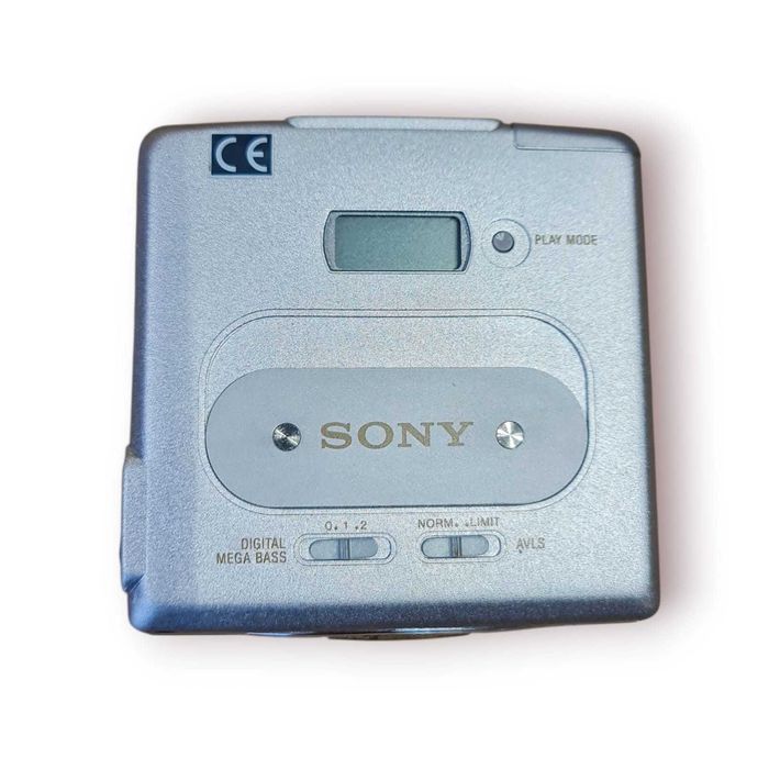 Sony MD Walkman MZ-E35 – MiniDisc Player c/ Mega Bass – Anos 90