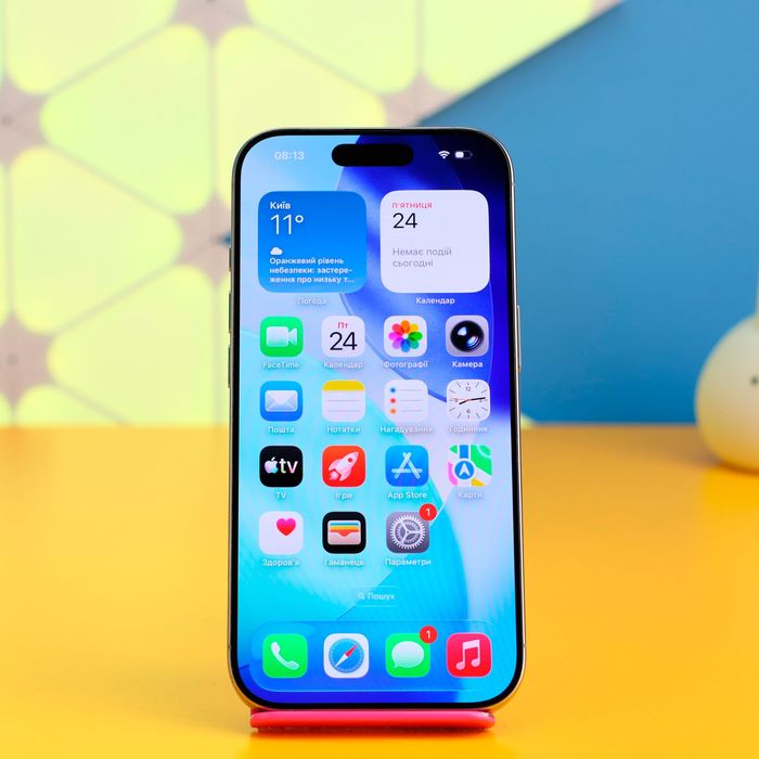 Смартфон Apple iPhone 16 Pro 256GB eSIM (163849) Б/У З ГАРАНТІЄЮ