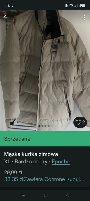 Kurtka męska xl bardzo ładna