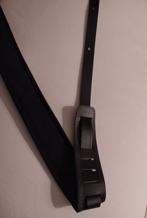 Correia guitarra elétrica de pele Harley benton nova
