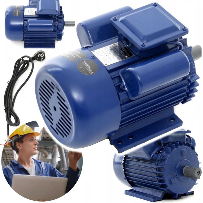 Silnik elektryczny jednofazowy 230V 1430rpm 3kW 24mm KD1803