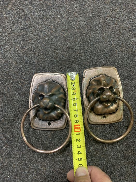 Ручки дверные металл советские Лев