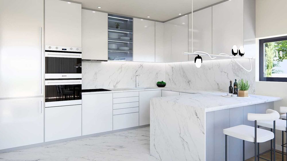 3D modelação e renderização.