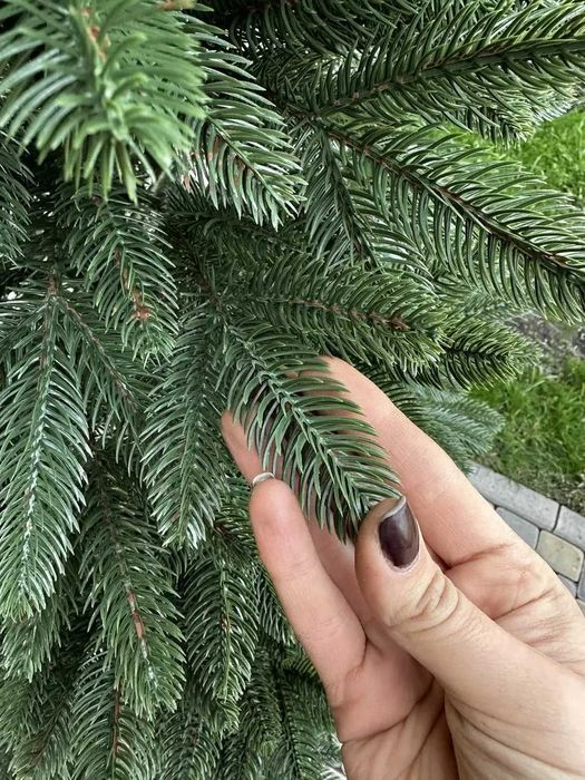 Лита ялинка Преміум Швейцарська 1.5 м – пухнаста зелена штучна