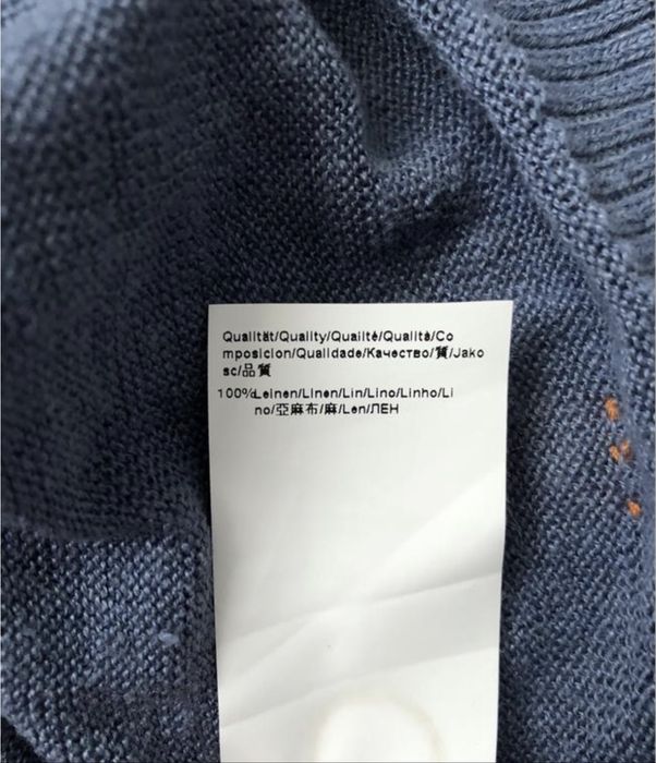 Оригінальний джемпер, светр з льону Hugo Boss