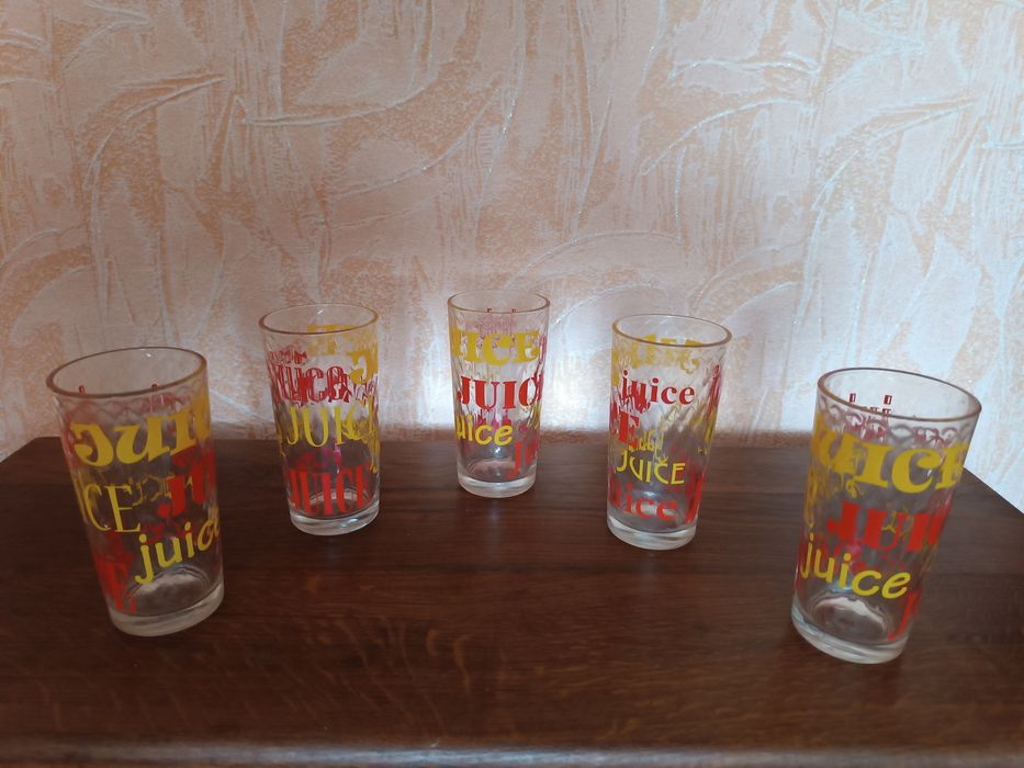 Бокалы100мл,200мл,500мл.Стаканы высокие 6 шт.