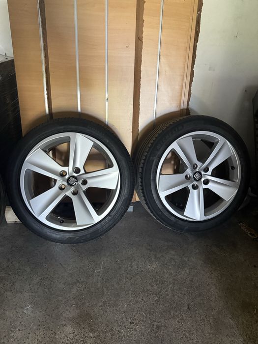 Jantes 17” Seat 5x112 com pneus