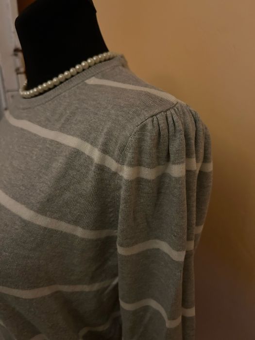 Sweter damski w paski szary XL 42 M&S
