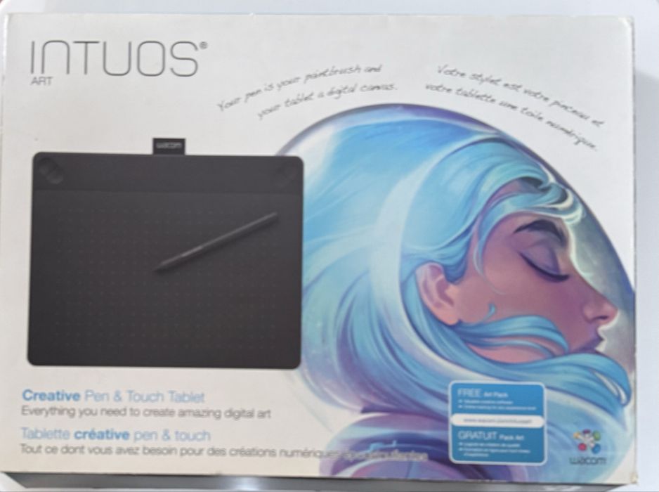 Tablet graficzny Wacom Intuos Art CTH-690 (M) – tablet  + piórko, sprawny