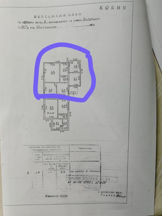 Продається частина будинку в місті