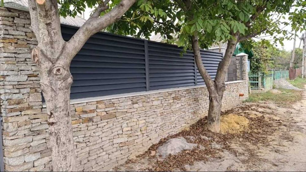 Паркан Жалюзі Металевий Забор Ранчо