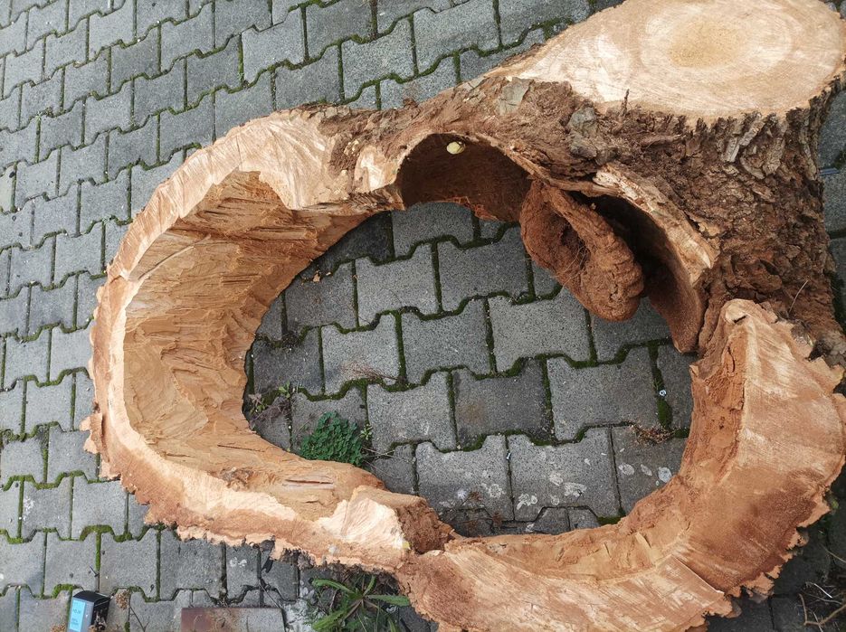 Drewno rama duża stolik ozdoba coś dla artysty