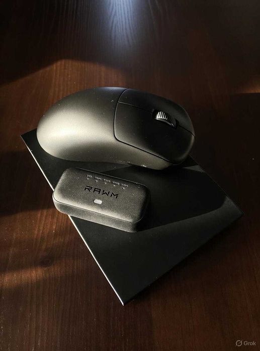 RAWM Leviathan v4 black - najlepsza myszka gamingowa 2025 roku