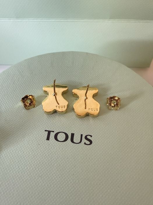 Kolczyki Tous Zlote