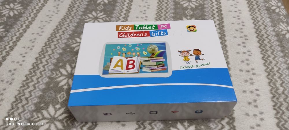 Планшет дитячий навчально-розвивальний Android 13, 7", 4GB/64GB