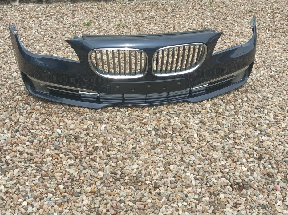 BMW F01 F02 przedni zderzak kompletny LIFT  IMPERIAL BLUE